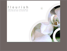 Tablet Screenshot of fleurish.com